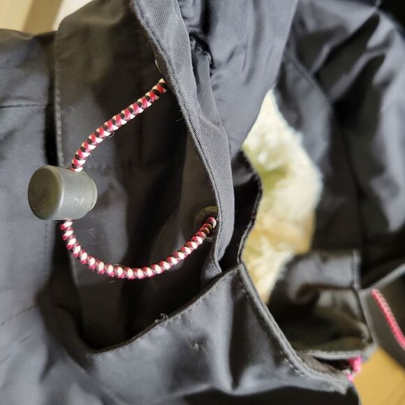 KOPPEN BLACK SKI SNOWBOARD WINTER SNOW WATER REPEL OUTDOOR COAT JACKET M MEDIUM - Picture 5 of 13